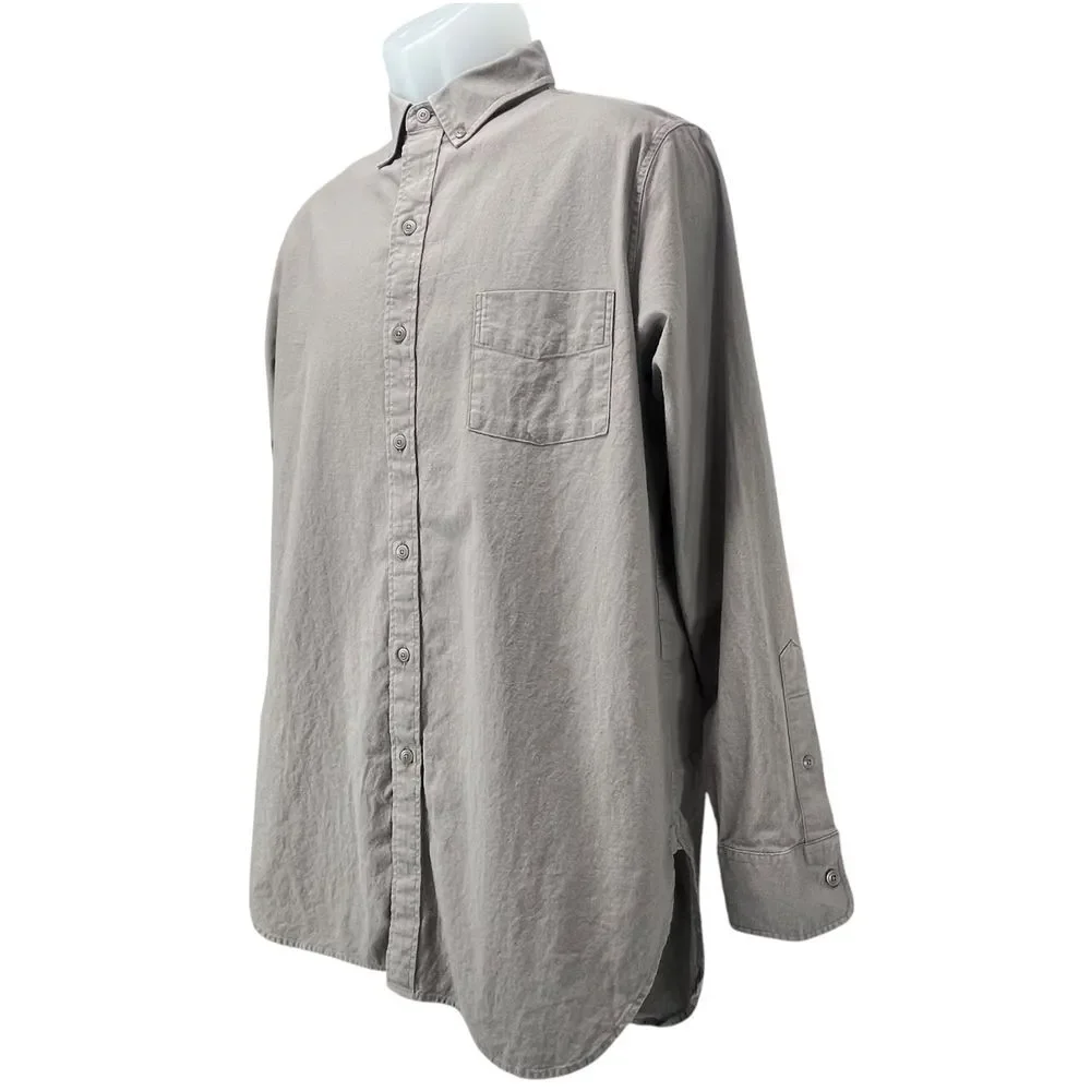Levi's Made & Crafted Men Small Japanese‎ Fabric Classic Long Sleeve Shirt